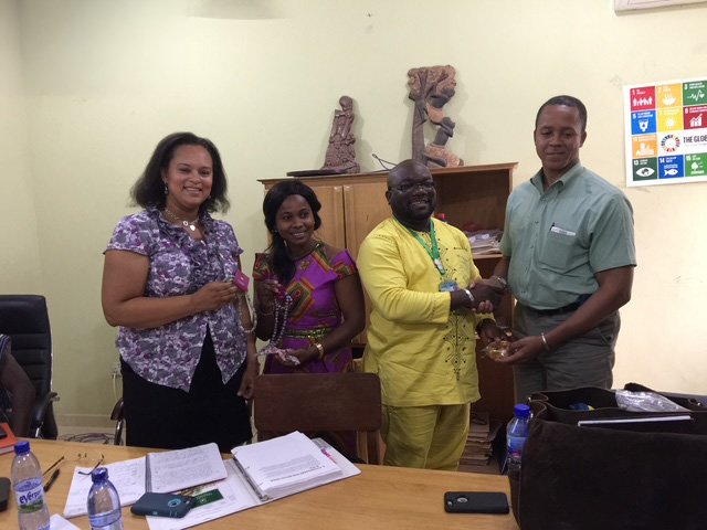 Harold Tarver at KNUST in Ghana during a routine supervision mission of the KNUST-URI joint partnership that executed the USG-funded ASSESS Project from year to year